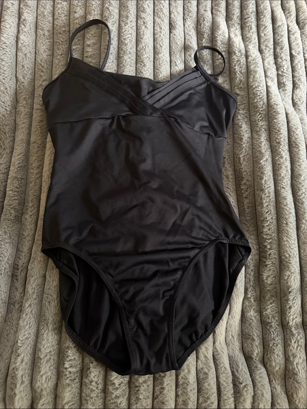 Classic Black One-Piece Leotard